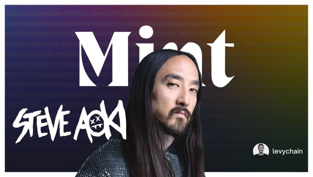 I’m Moving To The Aokiverse Mint Steve Aoki