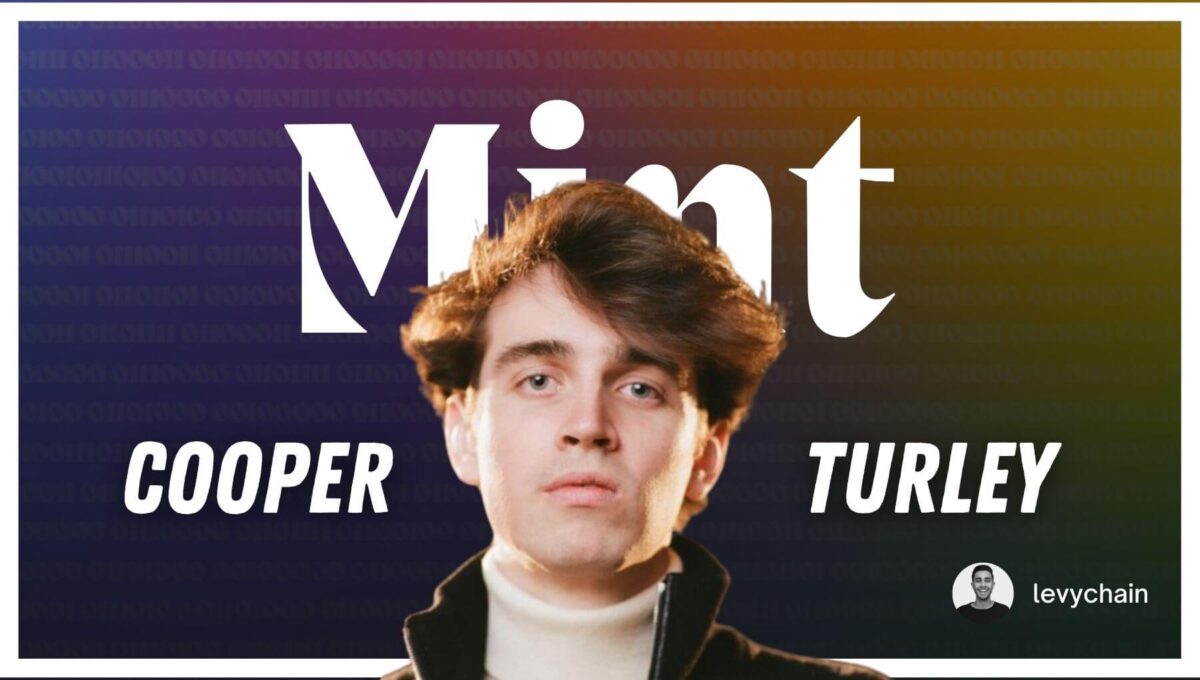Why Cooper Turley Spent 100 ETH on Music NFTs