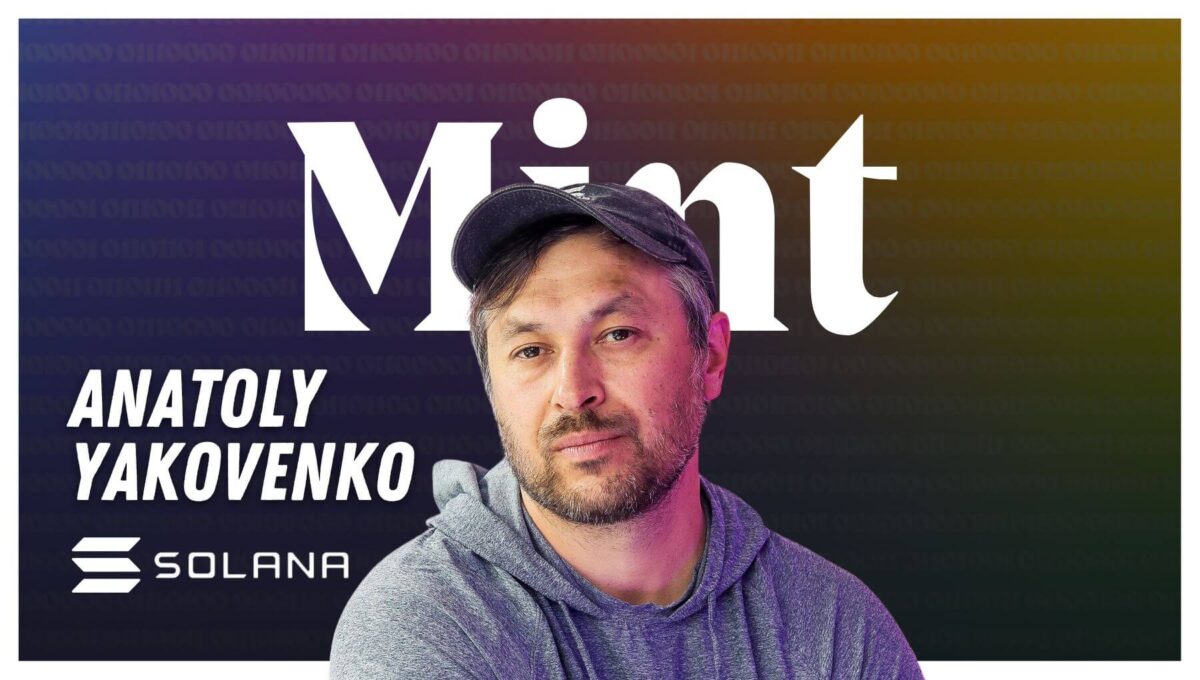 Solana Co-founder Anataoly Yakovenko joins Mint season 6